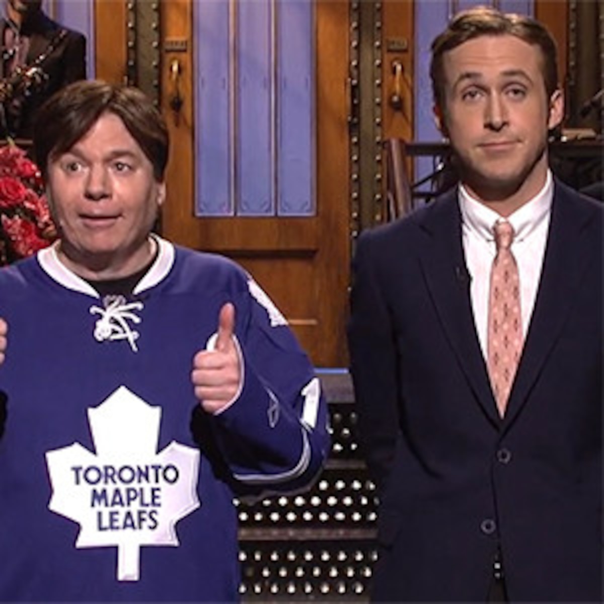 Ryan Gosling Can Barely Contain His Laughter During Snl Skits E